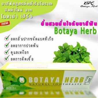ยาสีฟัน โบทาย่า เฮิร์บ Botaya Herb Natural Toothpaste 50g (1 กล่อง)