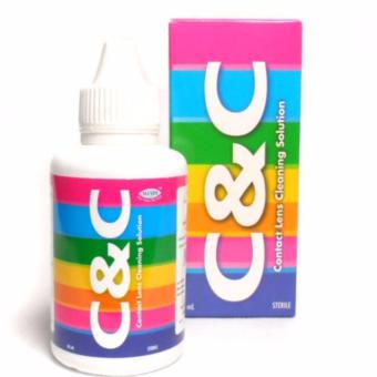 C&C contact lens cleaning solution น้ำยาล้างคอนแทคเลนส์ 250ml