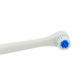 BLUE New Electric Automatic Toothbrush Teeth care With 3 Replacement Brush Head kit