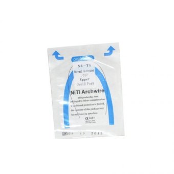 0.016*180mm upper 1 pack/10pcs Dental Orthodontic NITI Thermal Activated Round Arch Wires