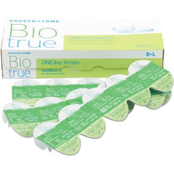 Bausch & Lomb Biotrue one day (แพ็ค 30) คอนแทคเลนส์ รายวัน