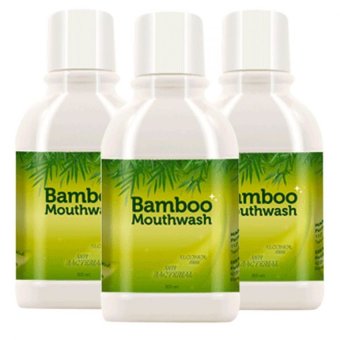 Bamboo Hylife น้ำยาบ้วนปาก ระเบิดคราบหินปูน 300 ml. (3 ขวด)