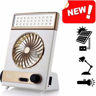 Solar Fan Desk Lamp พัดลมพลังงานแสงอาทิตย์ s89