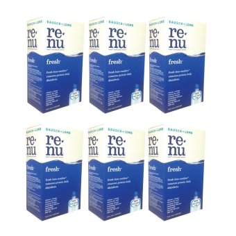 Bausch & Lomb Renu Fresh Multi Purpose Solution 120 ml น้ำยาล้างคอนแทคเลนส์ 6 กล่อง