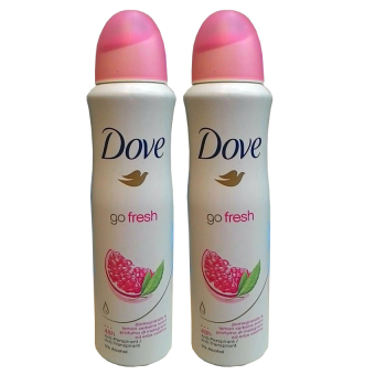 Dove go fresh Deo Roll-on mit Granatapfel & Zitronenverbene Duft 150ml (2 ขวด)