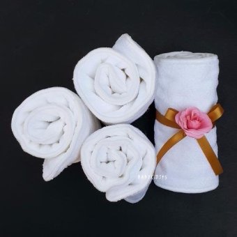 BABYKIDS95 แผ่นซับไมโครไฟเบอร์ สำหรับผ้าอ้อมผู้ใหญ่ ซักได้ Set 4 แผ่น (สีขาว)