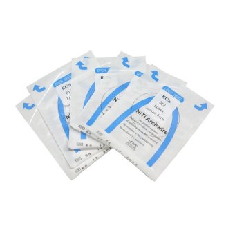 0.016*180mm lower 1 pcs Dental Orthodontic NITI Reverse Curve Round Arch