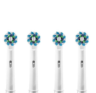 4ชิ้นหัวแปรงสีฟันไฟฟ้าแทนแทน