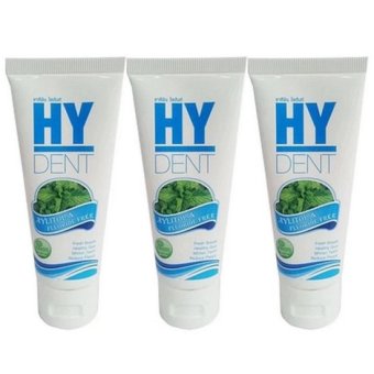 HY DENT ยาสีฟันไฮเด็นท์ hydent 3หลอด