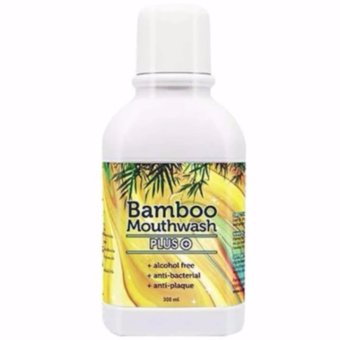 Bamboo Mouthwash Plus แบมบู เม้าท์วอช พลัส 1 ขวด