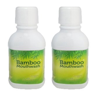 Bamboo Mouthwash น้ำยาบ้วนปากแบมบู 2 ขวด (300 ml.x2)