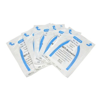 0.019*0.025 lower 1 pack/10pcs Dental Orthodontic NITI Thermal Activated Rectangular Arch Wires