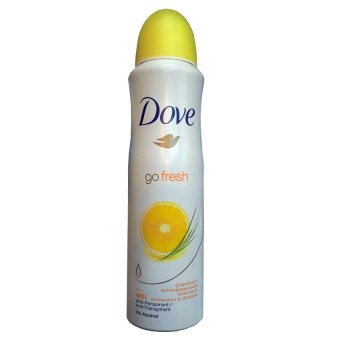 Dove Go Fresh Anti-Perspirant Deodorant Spray Grapefruit & lemongrass Scent 150ml (1 ขวด)