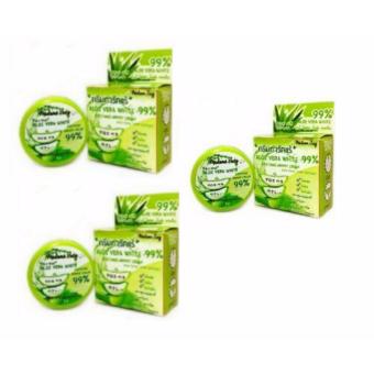 ครีมทารักแร้ Aloe vera white soothing armpit cream 99% 5 กรัม ( 3 กล่อง)