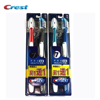 Seven Effect Crest Toothbrush ( 1+1) Crest America Imported Genuine Special Tooth Brushes 2 Packs