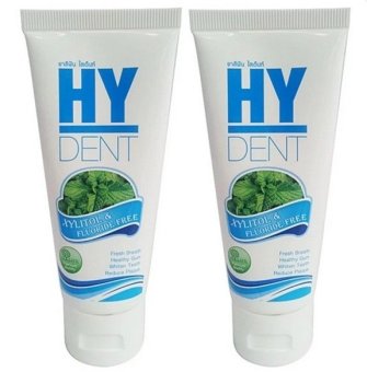 HY DENT ยาสีฟัน hydent 2 หลอด