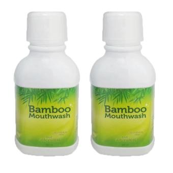 Bamboo Mouthwash น้ำยาบ้วนปากแบมบู 2 ขวด (300 ml.x2)