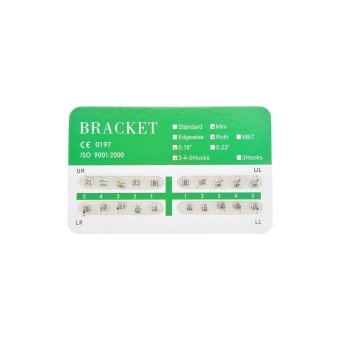 New Dental Dentist Orthodontics Brackets Mini Roth 018 3-4-5 Hooks – 20Pcs/Pack