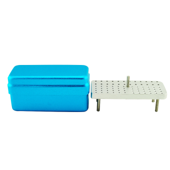 New Dental Sterilization Organizer Holder Container 72 Hole Bur - intl