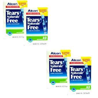 ALCON Tears Naturale Freeน้ำตาเทียม ไม่มีสารกันบูด0.03 FL.OZ (0.8 ml) 4กล่อง