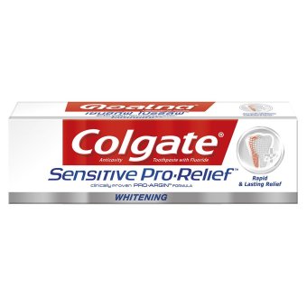 COLGATE คอลเกต ยาสีฟันเซนซิทีฟ โปรรีลีฟไวท์เทนนิ่ง 110ก.