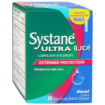 Systane Ultraไม่มีสารกันบูด0.5 ML 28ชิ้น(5กล่อง)
