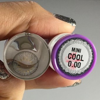 คอนแทคเลนส์ Mon Dreamcolor1 Mini Cool Gray ค่าสายตา 0.00-10.00 เลนส์นิ่มใส่สบาย แถมตลับใส่เลนส์ทุกกล่อง