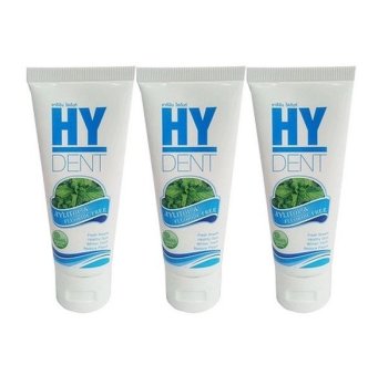 HY DENT ยาสีฟันไฮเด็นท์ hydent 3หลอด