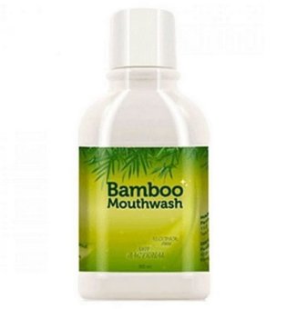 Hylife Bamboo mouthwash น้ำยาบ้วนปาก ขจัดคราบหินปูน ชา กาแฟ (300 ml.) 1ขวด