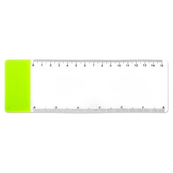 Pocket Ruler Bookmark - Transparent