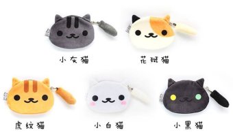 กระเป๋าใส่เหรียญ แมวเหมี๊ยว ทาสแมว แมวดำ ตาสองสี กระเป๋าใส่เหรียญ แมวเหมี๊ยว ทาสแมว แมวดำ ตาสองสี