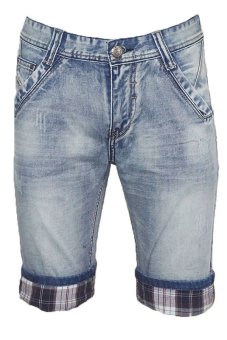 EAY กางเกงขาสั้นยีนส์ short6297 สีกรมฟอกขาว EAY กางเกงขาสั้นยีนส์ short6297 สีกรมฟอกขาว