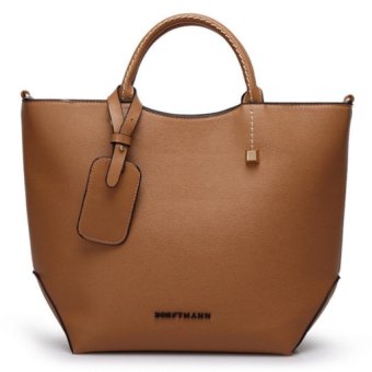 กระเป๋าสะพายข้างแบบมีหูหิ้ว (Brown) กระเป๋าสะพายข้างแบบมีหูหิ้ว (Brown)