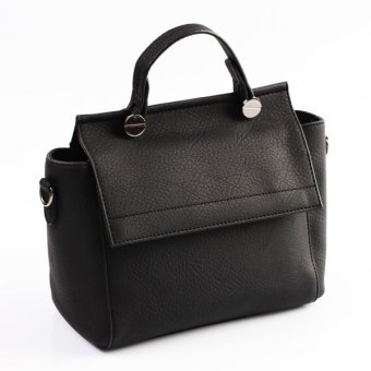 กระเป๋าแฟชั่นสะพายข้าง ถอดสายออกได้ (Black) กระเป๋าแฟชั่นสะพายข้าง ถอดสายออกได้ (Black)