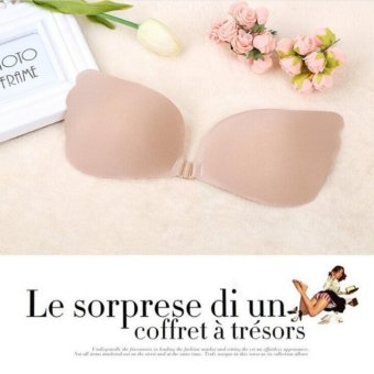 บรา ซิลิโคน QUILLA Seamless V Push Up Invisible Bra | Nubra (สีเนิ้อ) ปีกผีเสื้อ แบบติดตะขอ บรา ซิลิโคน QUILLA Seamless V Push Up Invisible Bra | Nubra (สีเนิ้อ) ปีกผีเสื้อ แบบติดตะขอ