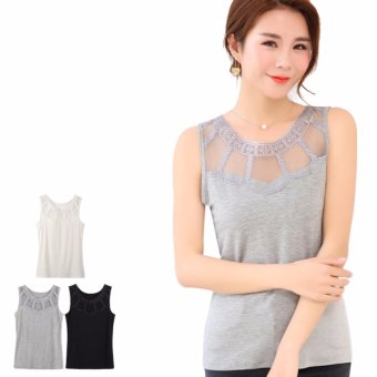 NW Fashion เสื้อแขนกุดแฟชั่น สีเทา NW Fashion เสื้อแขนกุดแฟชั่น สีเทา