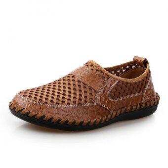 หายใจสบาย ๆ ของคนทำหนังคนปีนเขารองเท้าธุรกิจ Loafers หายใจสบาย ๆ ของคนทำหนังคนปีนเขารองเท้าธุรกิจ Loafers