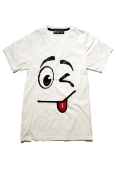NOLOGO เสื้อยืดเด็ก รุ่น แลบลิ้นเล็ก (สีขาว) NOLOGO เสื้อยืดเด็ก รุ่น แลบลิ้นเล็ก (สีขาว)
