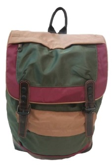 EAY กระเป๋าสะพายหลัง เป้ bagY0001g สีเขียว EAY กระเป๋าสะพายหลัง เป้ bagY0001g สีเขียว