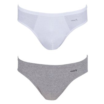 OASIS กางเกงชั้นในชาย รุ่น Soft & Stretch Basic Brief - J001-WH/GM สีขาว/สีเทา OASIS กางเกงชั้นในชาย รุ่น Soft & Stretch Basic Brief - J001-WH/GM สีขาว/สีเทา