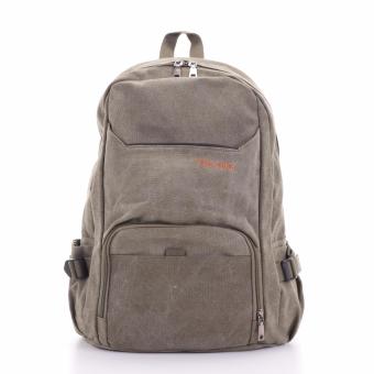 Bag Gammon Traveller กระเป๋าเป้แคนวาส (สีเขียว) Bag Gammon Traveller กระเป๋าเป้แคนวาส (สีเขียว)