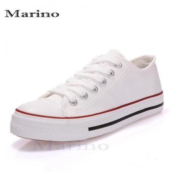 Marino รองเท้าผ้าใบผู้ชาย รุ่น A002 - สีขาว image