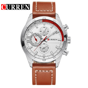 [100% Genuine]CURREN Luxury Casual Men Watches Analog Military Sports Watch Quartz Male Wristwatches 8216