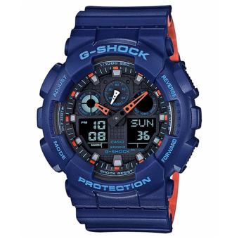 Casio G-Shock นาฬิกาข้อมือรุ่น GA-100L-2ADR - ประกัน CMG 1 ปี
