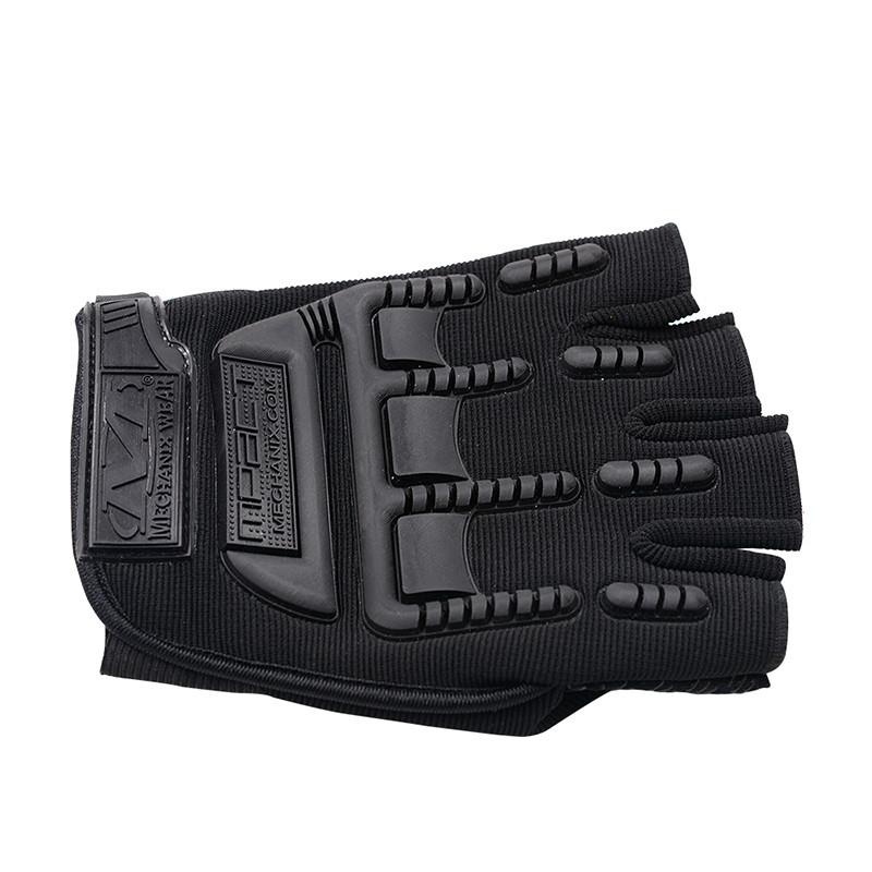 ดูภาพ CS-532A1 sport riding outdoor tactical half finger glove black - intl เพิ่มเติม CS-532A1 sport riding outdoor tactical half finger glove black - intl