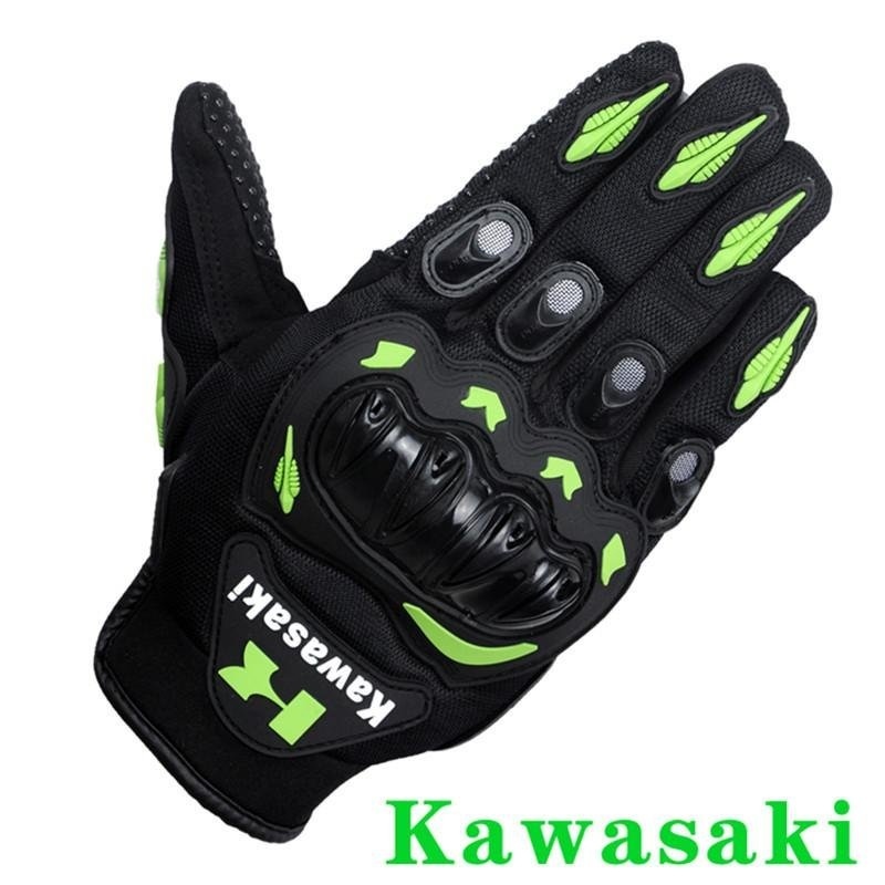 ดูภาพ New Arrival Kawasaki Motorcycle Gloves Retro Moto Racing Motocross Full Finger Gloves Guantes Drop Resistance Anti Slip (Size L) - intl เพิ่มเติม New Arrival Kawasaki Motorcycle Gloves Retro Moto Racing Motocross Full Finger Gloves Guantes Drop Resistance Anti Slip (Size L) - intl