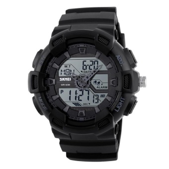 New SKMEI 1189 Multifunctional Fashion Sports Water-resistant Shockproof Electronic Watch - intl