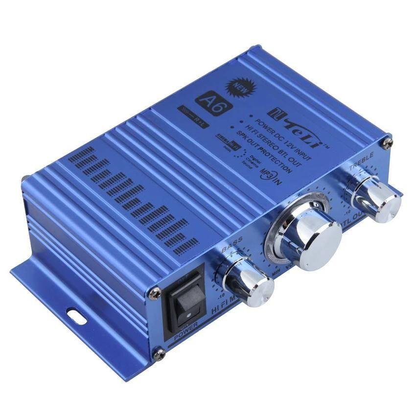 ดูภาพ PLATIM TELI-A6 Mini Hi-Fi Audio Mono Amplifier for Car Motorcycle Boat Home เพิ่มเติม PLATIM TELI-A6 Mini Hi-Fi Audio Mono Amplifier for Car Motorcycle Boat Home
