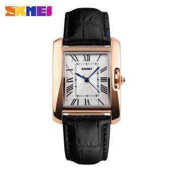 SKMEI 1085 Women's Fashion Luxury Retro Quartz Watches Analog Display Waterproof Women Casual Dress Wrist Watch
