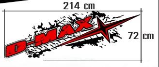 สติ๊กเกอร์ ลายโคลน รถกระบะ D-MAX 2 b2ab3b75b298144c6aeb9e616c55f1f7